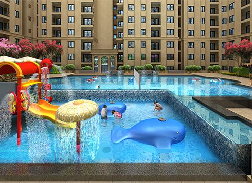 Casagrand First City Amenities - Swimming Pool View