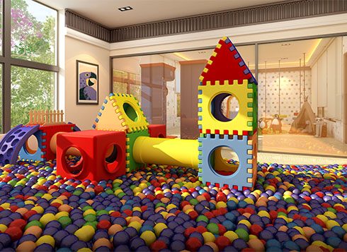 Casagrand First City Amenities - Indoor Play Area View